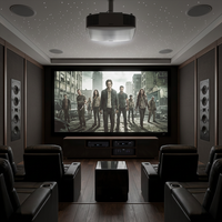 Sistema de Audio Profesional para Cine en Casa, Altavoces de Metal de Alta Gama de 300 Vatios, Sistema de 7.2.4 Canales