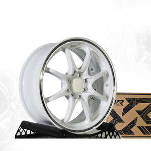 Rueda de Aleación de Aluminio 3R 15x7 Blanca Multirradio para Auto JDM Rays Volk Racing CE28 SL 8H114.3 ET38 03255-M16 Malasia - Product Image 4