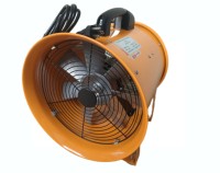 Ventilateur Soufflant Portable pour Espaces Confinés 200mm - 300mm, Petit Modèle en Aluminium, Ventilateurs Axiaux AC Autoportants