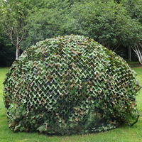 Matériau double couche pour abri de chasse et d'observation des oiseaux, couverture de forêt, couverture invisible d'extérieur, filet de camouflage, jungle