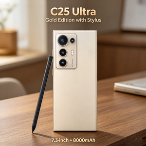 teléfono móvil 1. Teléfono Inteligente C25 Ultra, Pantalla Grande de 7.3 Pulgadas, 16 GB, Teléfono Móvil Desbloqueado, Edición Global, Máximo 2K, 5G - Product Image 3