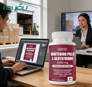 Píldoras Blanqueadoras de L-Glutatión de 5000 mg de Marca Privada OEM, Suplemento Dietético Antienvejecimiento para un Fuerte Blanqueamiento de la Piel - Product Image 2