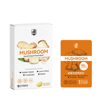 Bandelettes Orales Dissolvantes aux Champignons Naturels pour le Soin Cérébral – OEM, ODM, Vente en Gros, Marque Privée – Bandelettes Dissolvantes Rapides pour la Concentration – Approvisionnement en Vrac