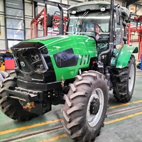 Macchina agricola TAVOL 70hp 80hp 100hp 4WD YTO motore diesel piccolo Traktor giardino Traktere agricoltura trattori con caricatore frontale