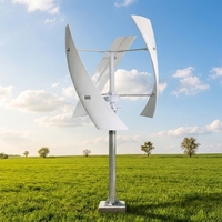 Système d'éolienne domestique verticale 20 kW 220 V-380 V pour toit, petite éolienne à usage domestique, vente en gros, best-seller