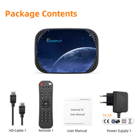 BOXPUT BP4 Amlogic S905x4 Smart Android 11 Tv Box Rom 64GB Usb3.0 Hd 8K Set Top Box Hk1 Quad Core Dual Wifi 2,4g 5g DDR3 2GB 4GB