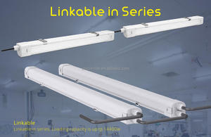 Tri-proof ánh sáng lịch thi đấu 160lm/W 5ft 60W IP65 không thấm nước LED Batten tuyến tính PC + nhôm Tri bằng chứng ánh sáng nhà để xe kho - Product Image 5