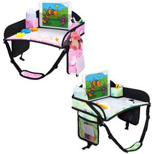Bandeja plegable personalizada para asiento de coche de niño pequeño con muestra gratis con portavasos bandeja de viaje para asientos de coche bandeja de viaje para bebé - Product Image 1