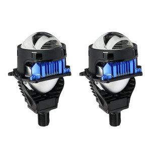 Tự động hệ thống chiếu sáng G12 bi ống kính máy chiếu đèn pha 16000LM IP68 không thấm nước 120W 3.0 inch Đèn pha Laser - Product Image 3