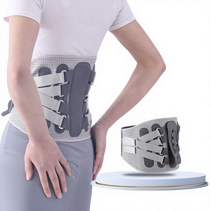 <span class=keywords><strong>Ceinture</strong></span> de soutien lombaire thermosoudée élargie pour compression discale, fixation pour sports, fitness, haltérophilie et squats - Product Image 3