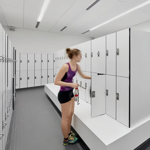 Chống cháy không thấm nước tủ khóa tủ Phenolic Hội Đồng Quản trị rắn bền trang trí nhỏ gọn Laminate <span class=keywords><strong>HPL</strong></span> tấm - Product Image 1