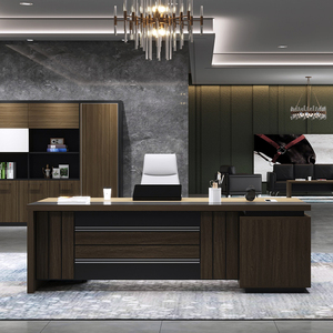 Xusheng Hiện Đại Sang Trọng L-Hình CEO Quản Lý Điều Hành Bàn Convertible Văn Phòng Bằng Gỗ Bảng Cho Nội Thất Văn Phòng - Product Image 6