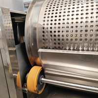 Ligne de production de pop-corn au caramel à air chaud, machine industrielle de fabrication de pop-corn à vendre