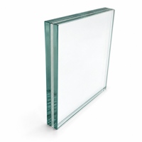 Panneaux de verre de sécurité laminé 8+1.52+8mm 17.52mm pour clôtures extérieures sans cadre, balustrades de piscine, murs-rideaux et décoration