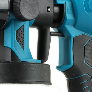 Pistolet de peinture sans fil en gros pour usine, grand réservoir de 800 ml, structure portable pour travaux de décoration intérieure et extérieure - Product Image 6