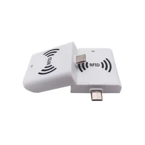 Leitor RFID pequeno UHF para celular tipo C 860-960mhz Leitor RFID para celular