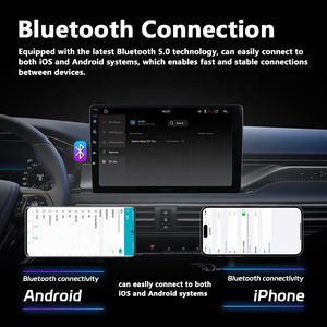 Lodark 7870 128GB xe Hệ thống đa phương tiện QLED màn hình Android 13 wifi 4 gam 9/10 inch 2 din Carplay DSP RGB chức năng GPS đài phát thanh - Product Image 3