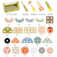 COMMIKI outils outil ménager grande Table à outils verte maternelle famille écrou démontage combinaison Table d'opération