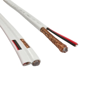 Cable Coaxial RG59 de Alimentación, CCS 75 Ohm, Baja Pérdida, Doble Blindaje de Espuma PE PVC, Resistente al Agua para Exteriores, en Rollo de 200m, <span class=keywords><strong>Precio</strong></span> de Fábrica - Product Image 5