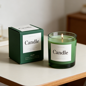 Wholesale Eco-Friendly <b>Recycled</b> Material Custom Design Handmade Reusable Biodegradable Rigid Candle Gift <b>Box</b> - Product Image 2