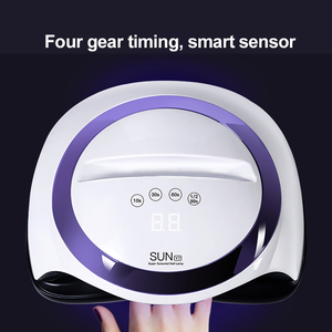 เครื่องอบเล็บ SUN Y7 168W UV LED, 36 หลอด, 4 ตัวตั้งเวลา, <span class=keywords><strong>เซ็นเซอร์</strong></span>อัจฉริยะ, ที่วาง<span class=keywords><strong>โทรศัพท์</strong></span>, อบเจลเร็ว สำหรับร้านทำเล็บและใช้ในบ้าน - Product Image 3