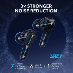 Auriculares Soundcore <span class=keywords><strong>Liberty</strong></span> 4 Pro True Wireless BT In-Ear con Cancelación de Ruido Activa para Deportes y Gaming Personalizados - Product Image 3