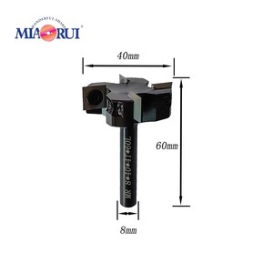 Miaorui Có Thể Thay Thế Tấm Mở + Dưới Làm Sạch Dao Xoắn Ốc Phay Cutter Chèn-Phong Cách spoilboard <span class=keywords><strong>Router</strong></span> Bits End Mills OEM - Product Image 4