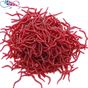 200 pièces/sac leurre souple <span class=keywords><strong>vers</strong></span> <span class=keywords><strong>de</strong></span> <span class=keywords><strong>terre</strong></span> appât PVC ver alose leurre <span class=keywords><strong>de</strong></span> pêche truite bar appât artificiel à bascule leurres <span class=keywords><strong>de</strong></span> pêche souples ver <span class=keywords><strong>de</strong></span> puissance - Product Image 4
