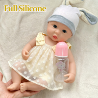 Poupées Reborn en Silicone Intégral de 18 Pouces, Fille aux Yeux Ouverts, Réalistes, Vente Directe Usine, Idéales pour Collection d'Art et Objets de Collection