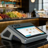 Terminal de point de vente intelligent Android 10,1 pouces tout-en-un avec écran tactile pour le commerce de détail, les restaurants, les cafés, avec OEM ODM CE RoHS