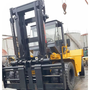 Montacargas Diésel TCM FD160 FD150 Usado de Servicio Pesado, Capacidad de 16 Toneladas, Origen Japón, Mástil de Una/Tres Etapas para Almacén Industrial - Product Image 1