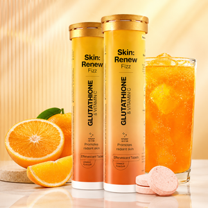Compresse Effervescenti di Glutatione e <span class=keywords><strong>Vitamina</strong></span> <span class=keywords><strong>C</strong></span> Naturali e Biologiche, Etichetta Privata OEM/ODM, Halal GMP, Cura della Pelle, Sbiancante, Non OGM, Be Beauty - Product Image 1