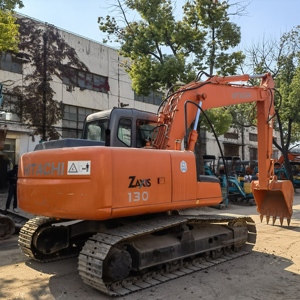 Machines d'occasion de haute qualité HITACHI ZX130 13ton Excavatrice d'occasion Matériel de construction d'occasion à vendre - Product Image 1