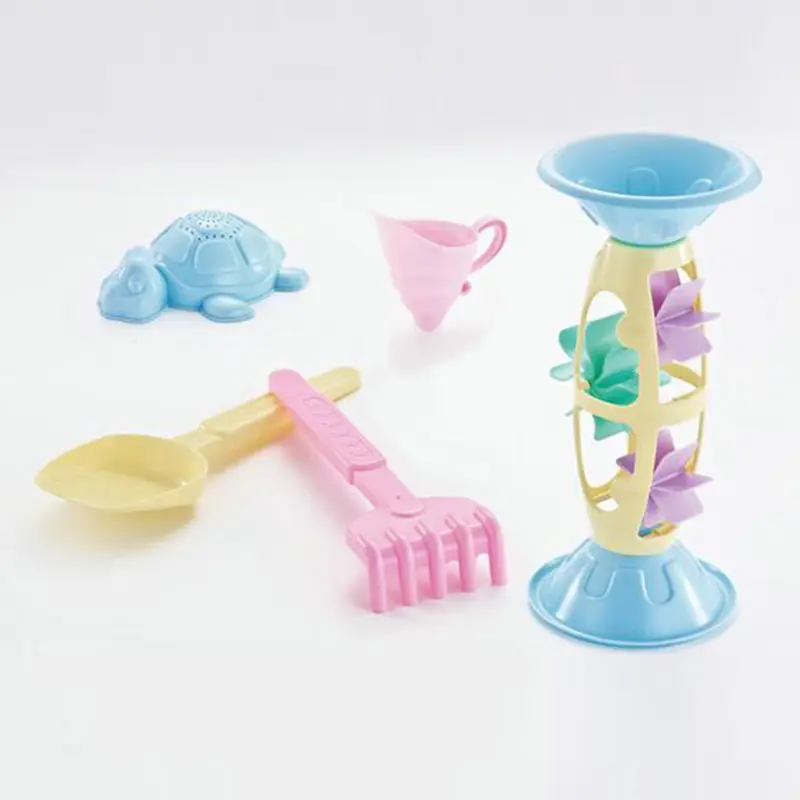 Baby small wheat straw beach sand toys beach bucket toys set and shovel bulk for kids plastic
