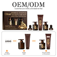 Crème d'essence végétale biologique de ginseng Ckkari OEM ODM, formule concentrée pour la croissance des cheveux, matières premières, 250 ml
