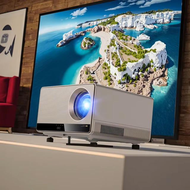 CRE U1 4K Native Android 12 Projector 800ANSI | LED | Auto Focus Keystone | WiFi 6 BT5.2 | Outdoor Portable | Home Cinema