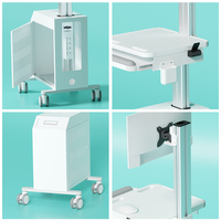 Chariot de travail mobile tout-en-un moderne, directement de l'usine, avec matériel médical pour hôpital, clinique et hôtel