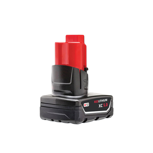 M12 Redlithium XC 5.0 <b>12V</b> Lithium <b>Battery</b> Pack for <b>Milwaukee</b> Power Tools Rechargeable Black - Product Image 1