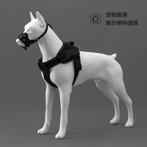 Maniquí de Perro de Fibra de Vidrio <span class=keywords><strong>Dober</strong></span>, Blanco Mate, Modelo de Exhibición de Perro en Pie y Sentado, Cuatro Patas Desmontables para Escaparate de Tienda de Mascotas - Product Image 5