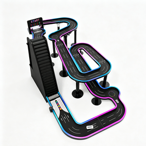 Pista de Carreras de Canicas Personalizada para Interiores con Luces LED de Colores para Uso Doméstico, Escolar y Campeonatos Internacionales - Product Image 5
