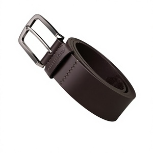 Ceinture en cuir noir, boucle carrée en acier, écologique, imperméable, décontractée, pour hommes, accessoires de luxe, durable, motifs floraux personnalisés - Product Image 2