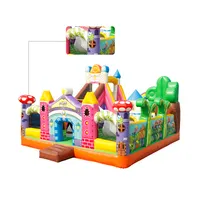 Забавный детский надувной парк развлечений brincolines надувные прыжки замок Комбо Надувной горка-батут