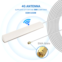Antenne WiFi GSM 3G 4G LTE longue portée 700-2700 MHz avec câble d'extension 2m 3m pour modem routeur, antenne patch 4G