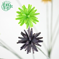 Fleur en soie en gros de 69 cm à 5 têtes, style séché, tige de fruit en forme de globe, verdure botanique pour arrangement en vase