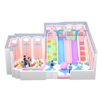 Centre de jeux pour enfants Beidile, équipement de jeux souples, équipement de terrain de jeux intérieur pour enfants avec toboggans et piscines à balles