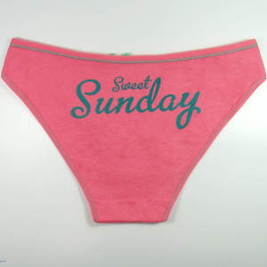 Wholesale Cheap Young Girls Underwear Fashion Sunday Week Everyday Women <strong>Nickers</strong> Ladies Panties - Product Image 6