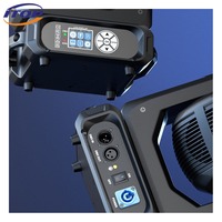 200W Moving Head LED Beam Light RGBW DMX512 Bühnenscheinwerfer mit Regenbogeneffekt für DJ, Disco, Party, Hochzeit