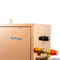 Nouveau générateur de bain de vapeur en acier inoxydable 12KW avec contrôleur numérique pour salles de sauna et salles de vapeur Dampfbad