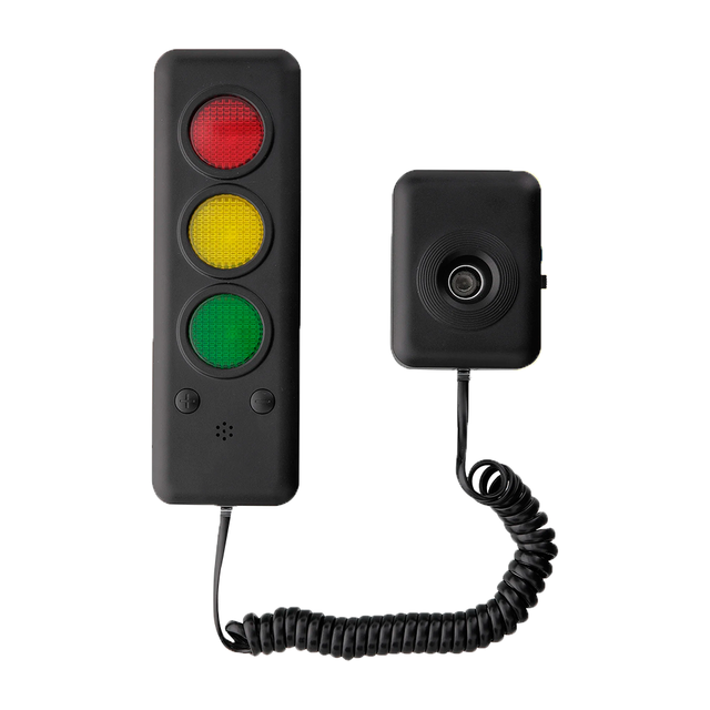Advanced LED Garage Parking Aid Three Colors Traffic Light Collision Warning Device Garage Sensor
