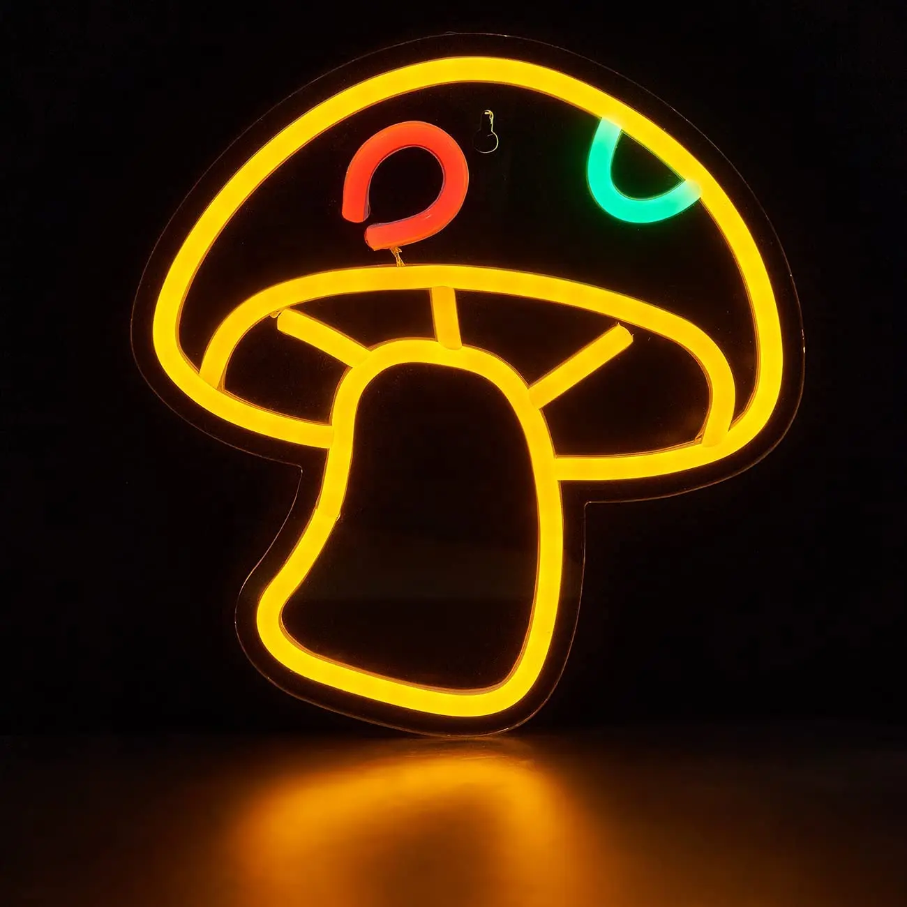 Party Home Bar Decoration Neon Sign Cute Mushroom Shaped Decorative Lighting Sign